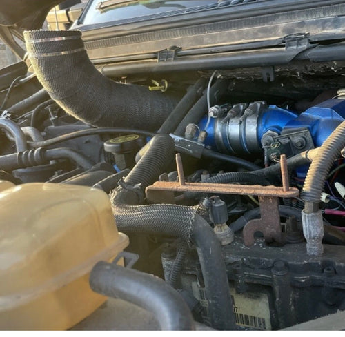 1999-2003 Ford 7.3 Powerstroke 3.5” Hoodstack Stock Turbo Exhaust Hood Stack